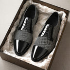 Men's Patterned Oxford Dress Shoes