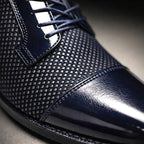 Men's Patterned Oxford Dress Shoes