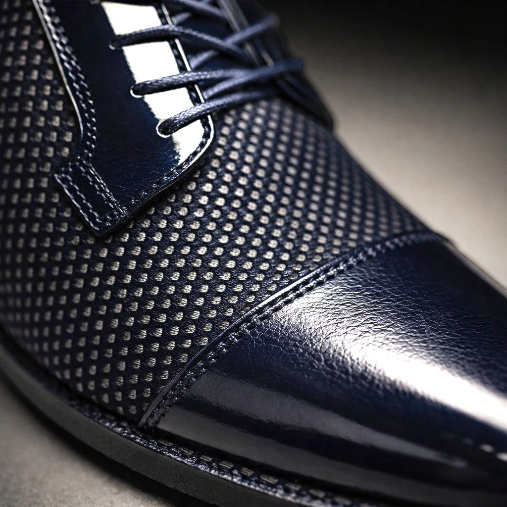Men's Patterned Oxford Dress Shoes