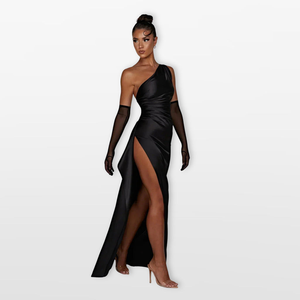 Women’s One Shoulder Maxi Dress Elegant