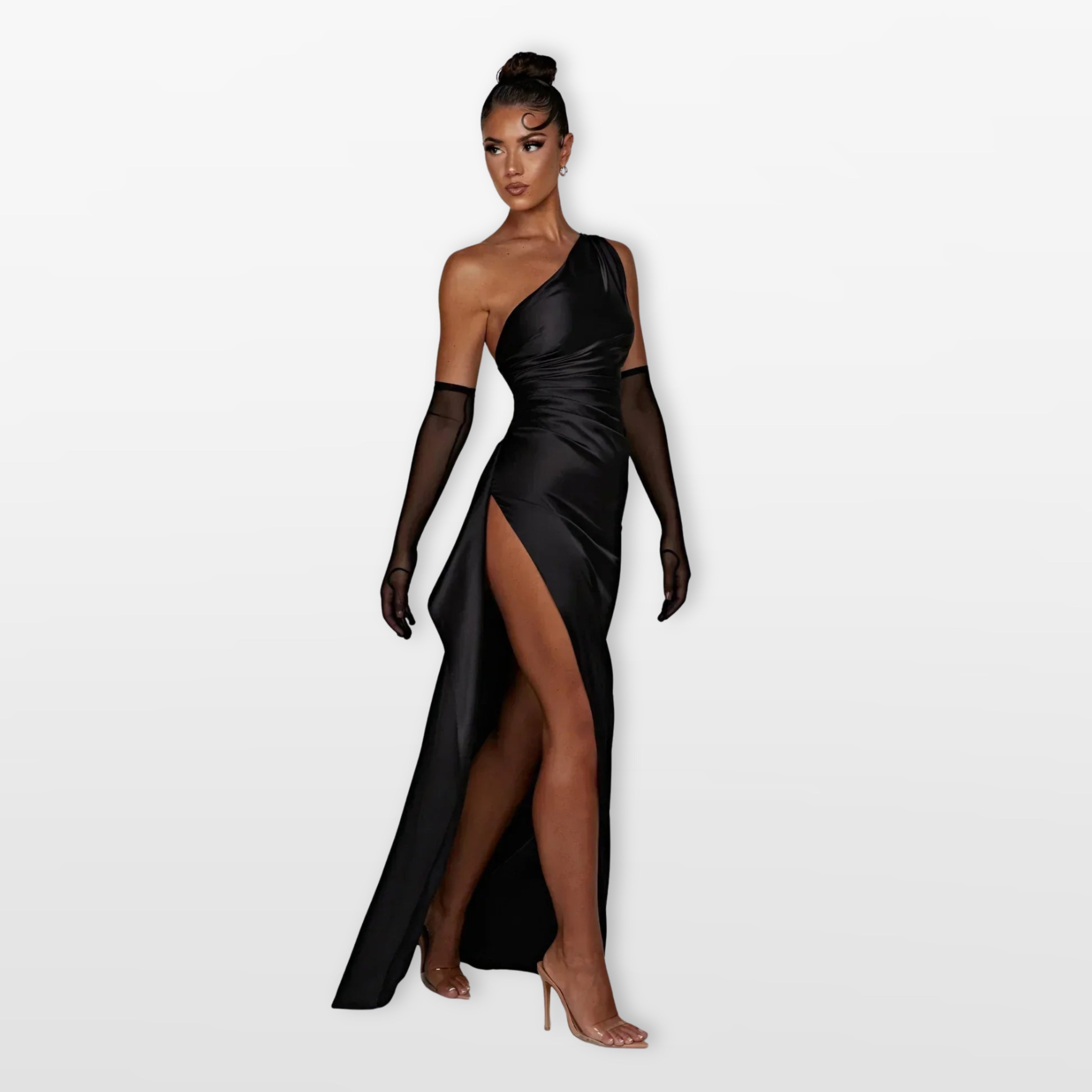 Women’s One Shoulder Maxi Dress Elegant