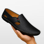 Men's Perforated Slip-On Loafers