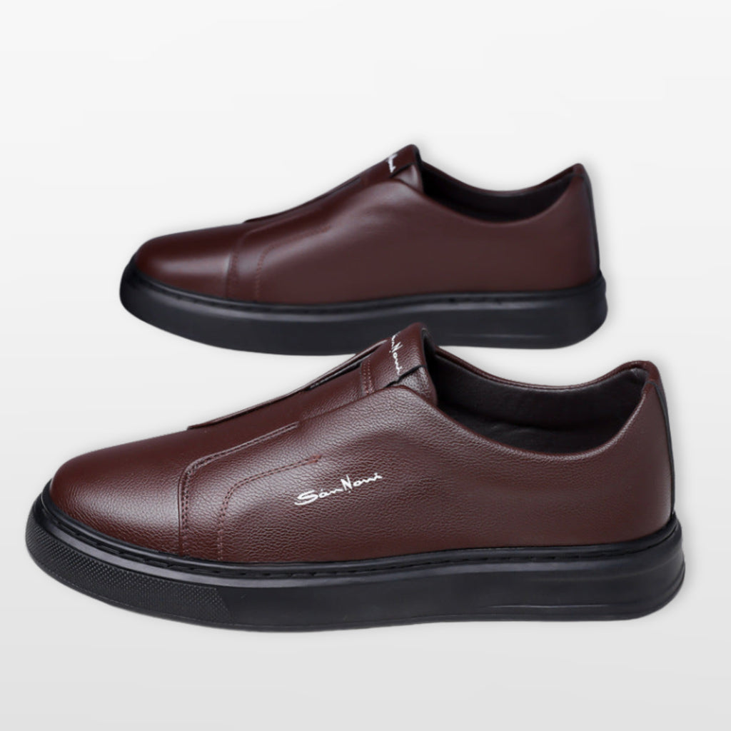 Men’s Slip-On Sneakers Minimalist Casual Style