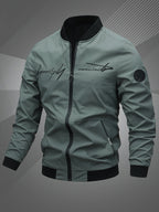 Men’s Lightweight Zip-Up Bomber Jacket