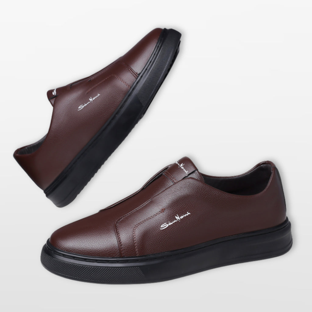 Men’s Slip-On Sneakers Minimalist Casual Style