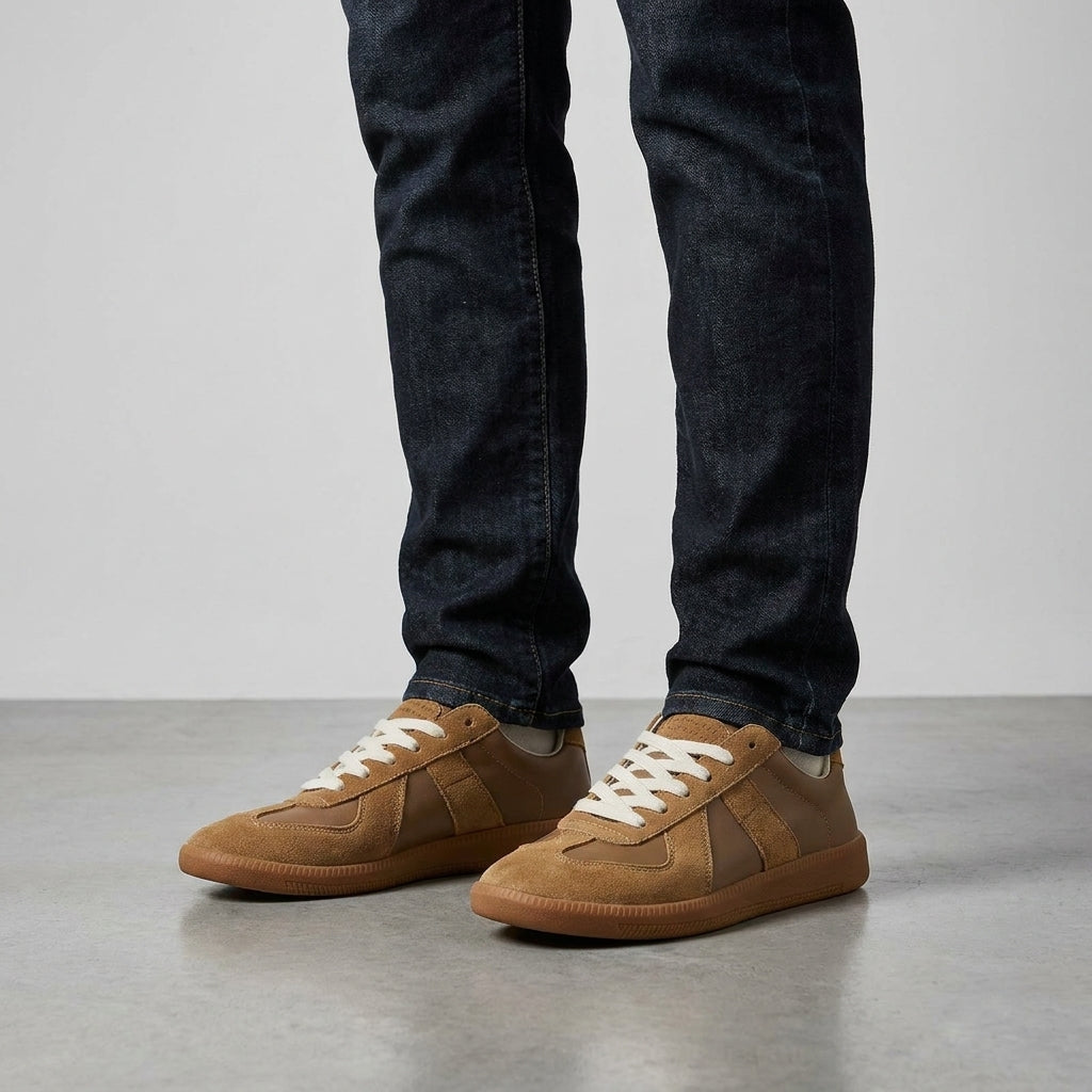 Men's Low-Top Lace-Up Sneakers