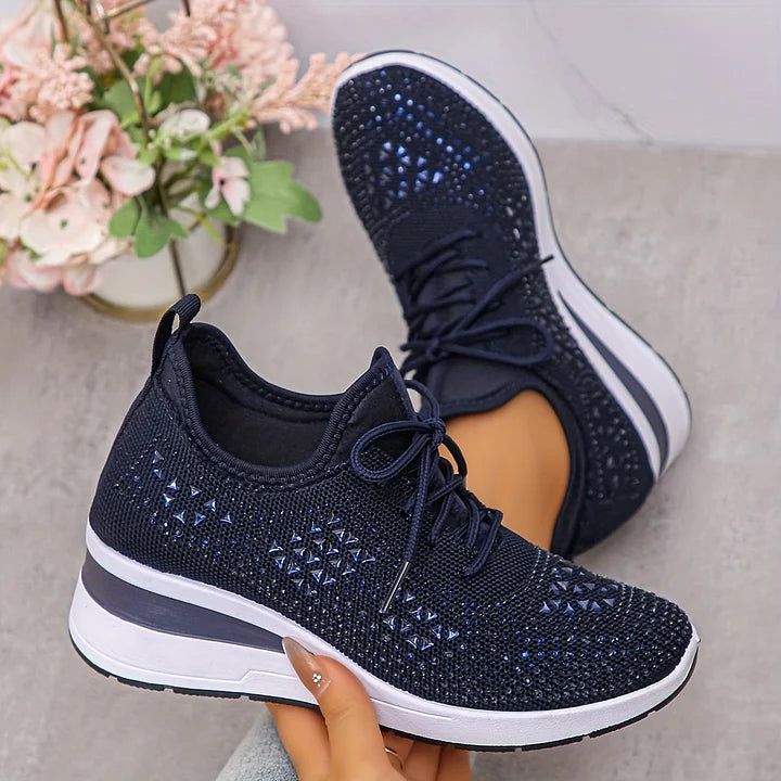 Women’s Embellished Wedge Sneakers