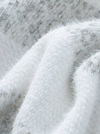Women’s Turtleneck Sweater with Ribbed Cuffs