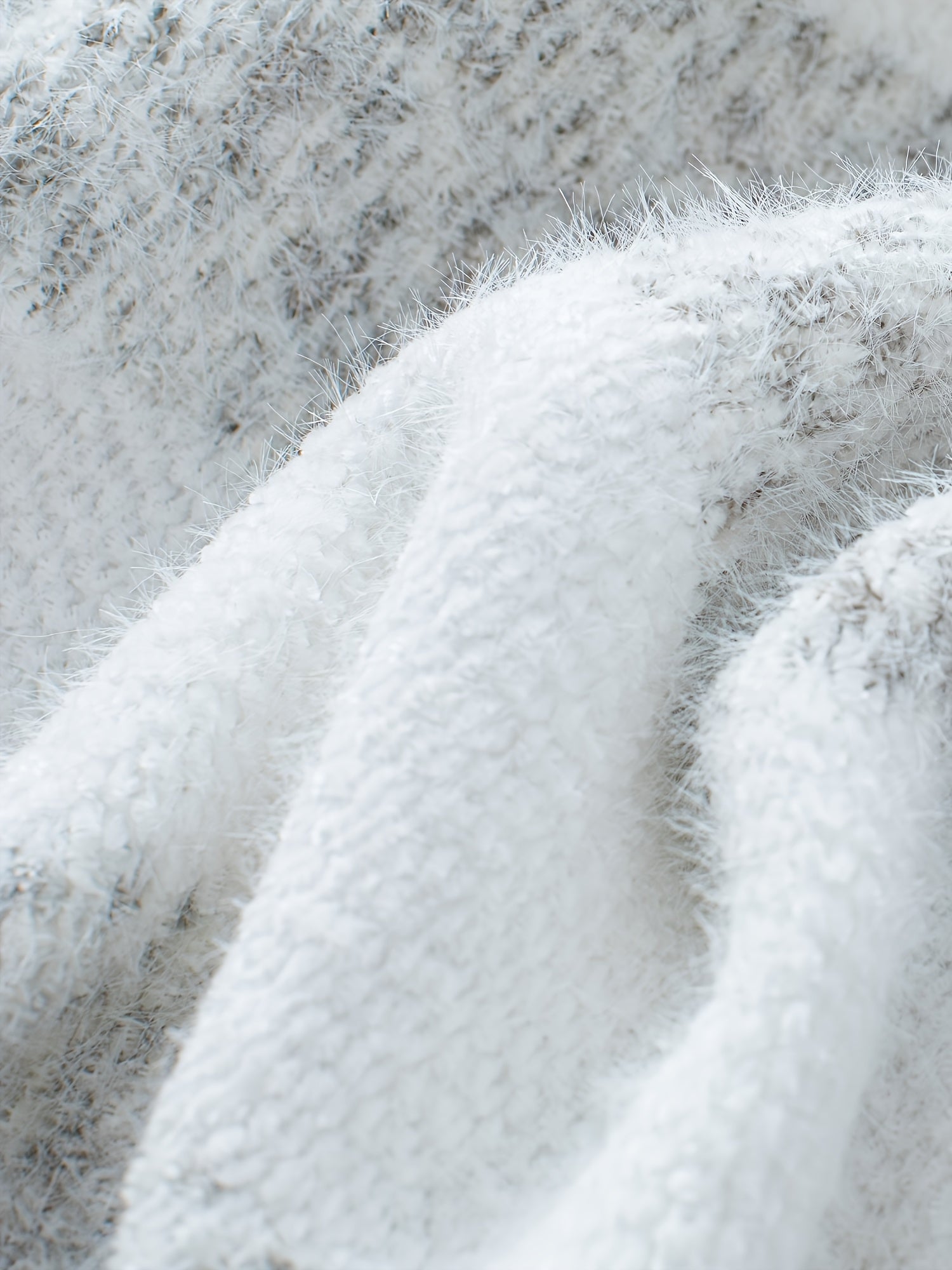 Women’s Turtleneck Sweater with Ribbed Cuffs