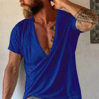 Men’s Deep V Neck Casual Tee