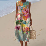 Women's Floral Midi Dress