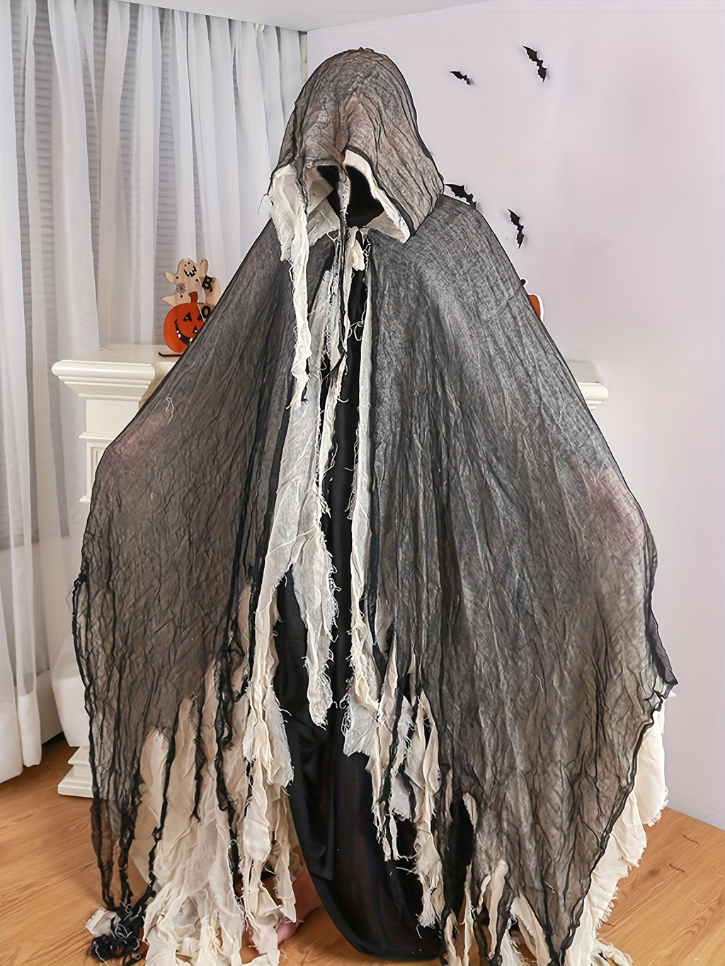 Men’s Halloween Hooded Reaper Costume
