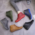 Women’s Lace-Up Side Zip Ankle Boots