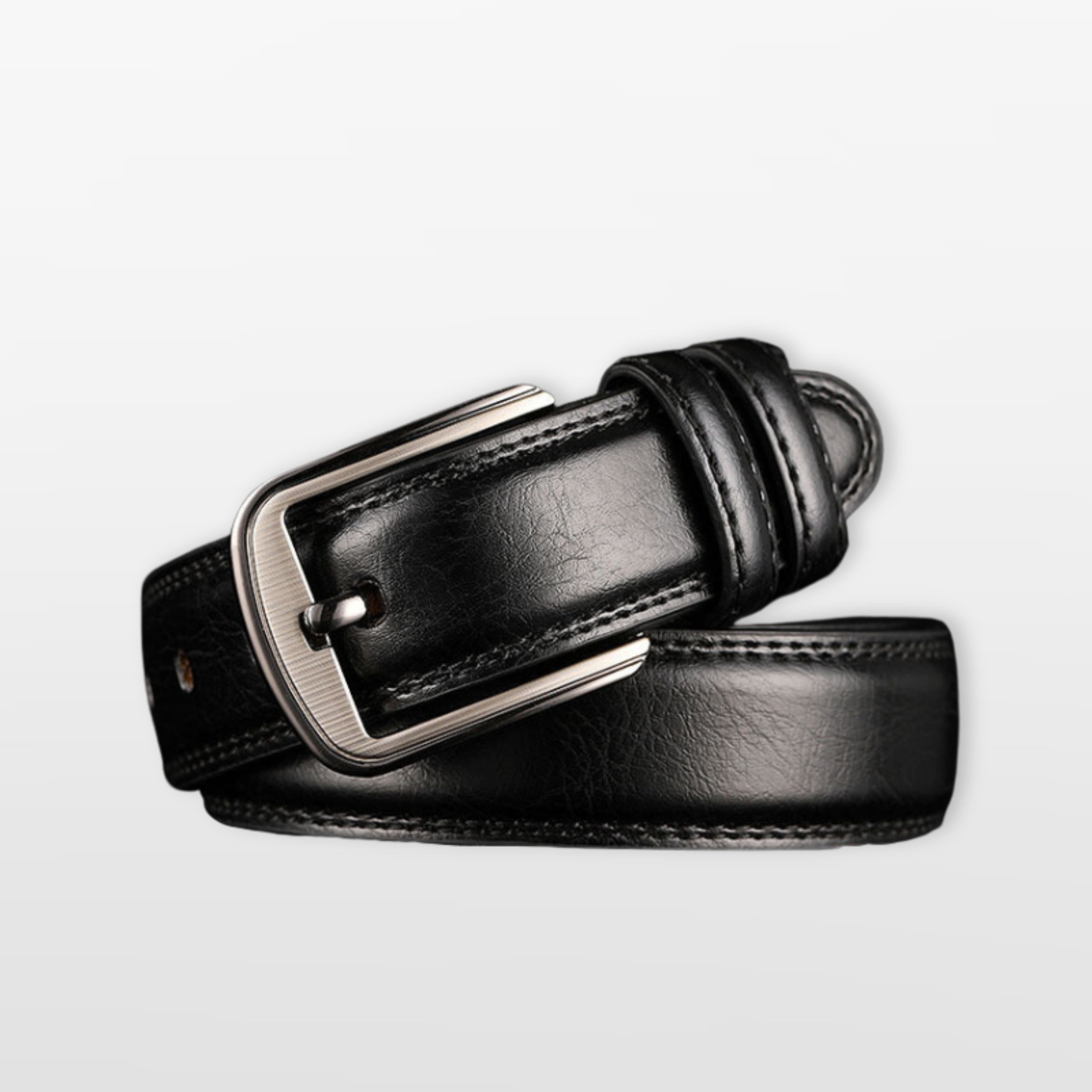 Men’s Leather Belt Classic Casual Buckle