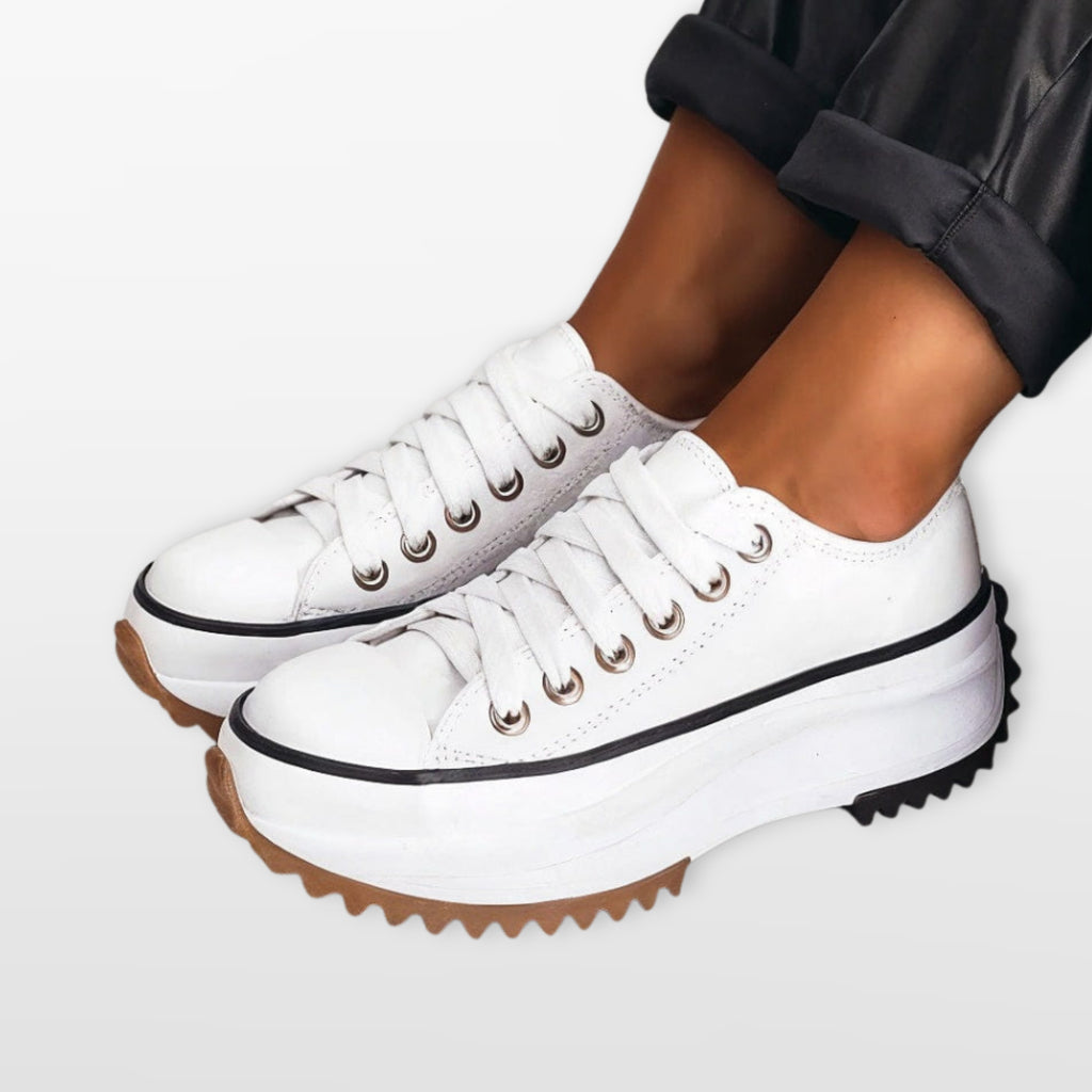 Women’s Platform Sneakers Chunky Lace-Up