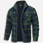 Men’s Plaid Shirt Jacket