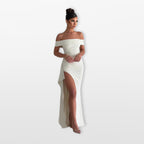 Women’s Off Shoulder Maxi Dress Elegant