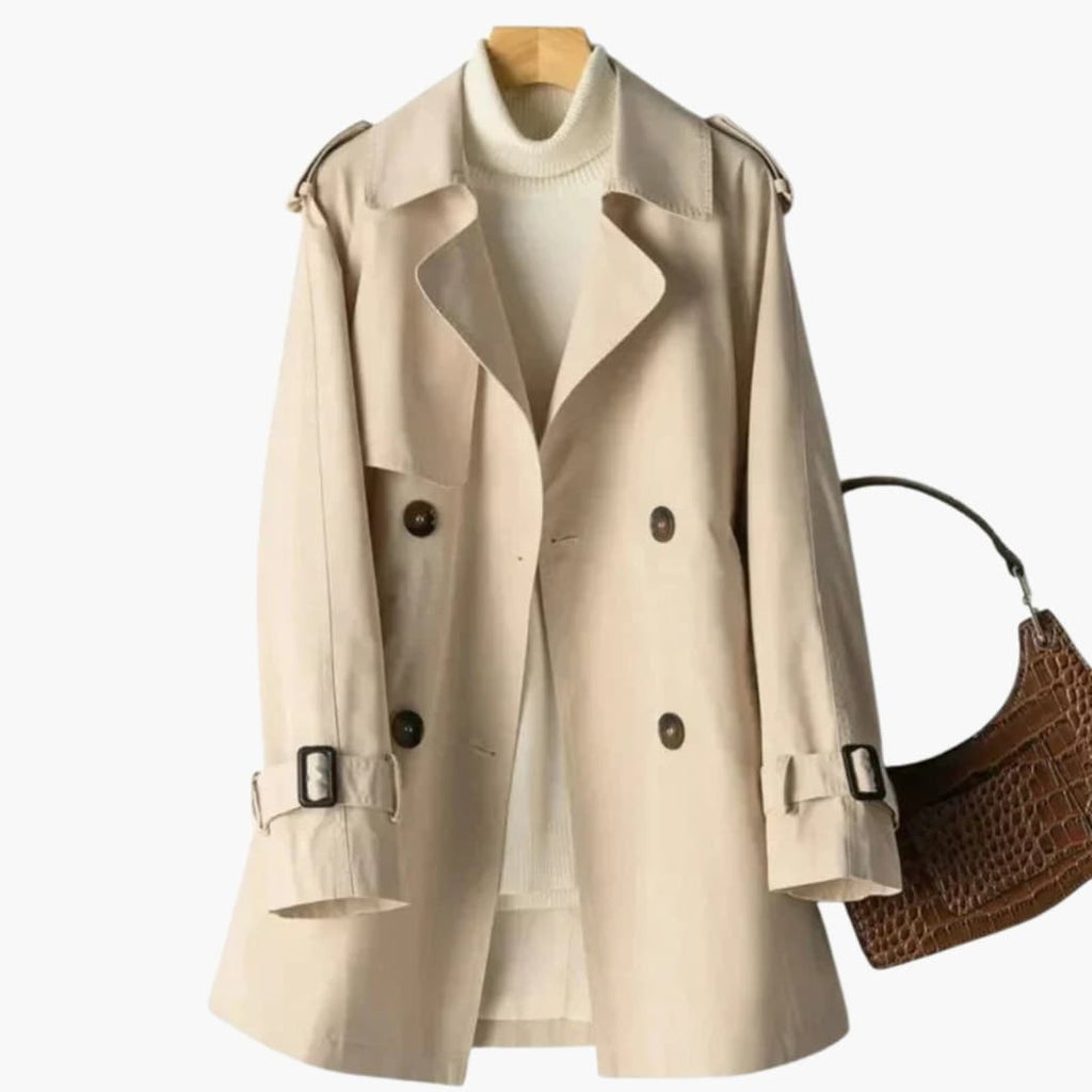 Women’s Double-Breasted Trench Coat