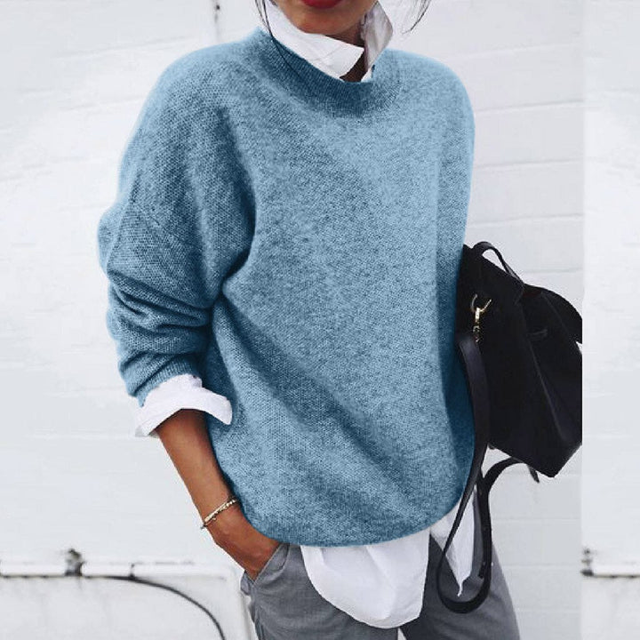 Women’s Relaxed Crew-Neck Sweater