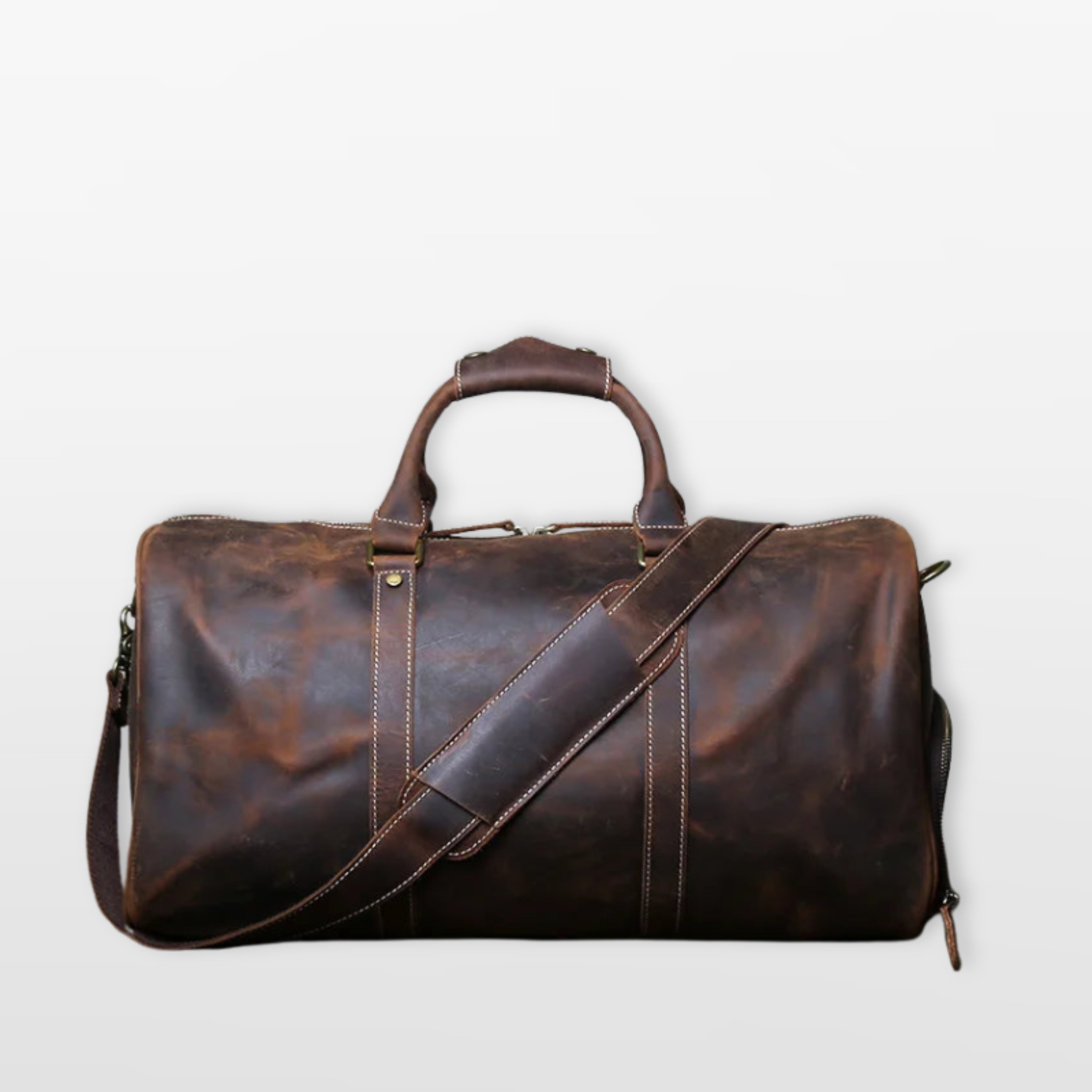 Men’s Travel Duffel Bag Vintage Weekender