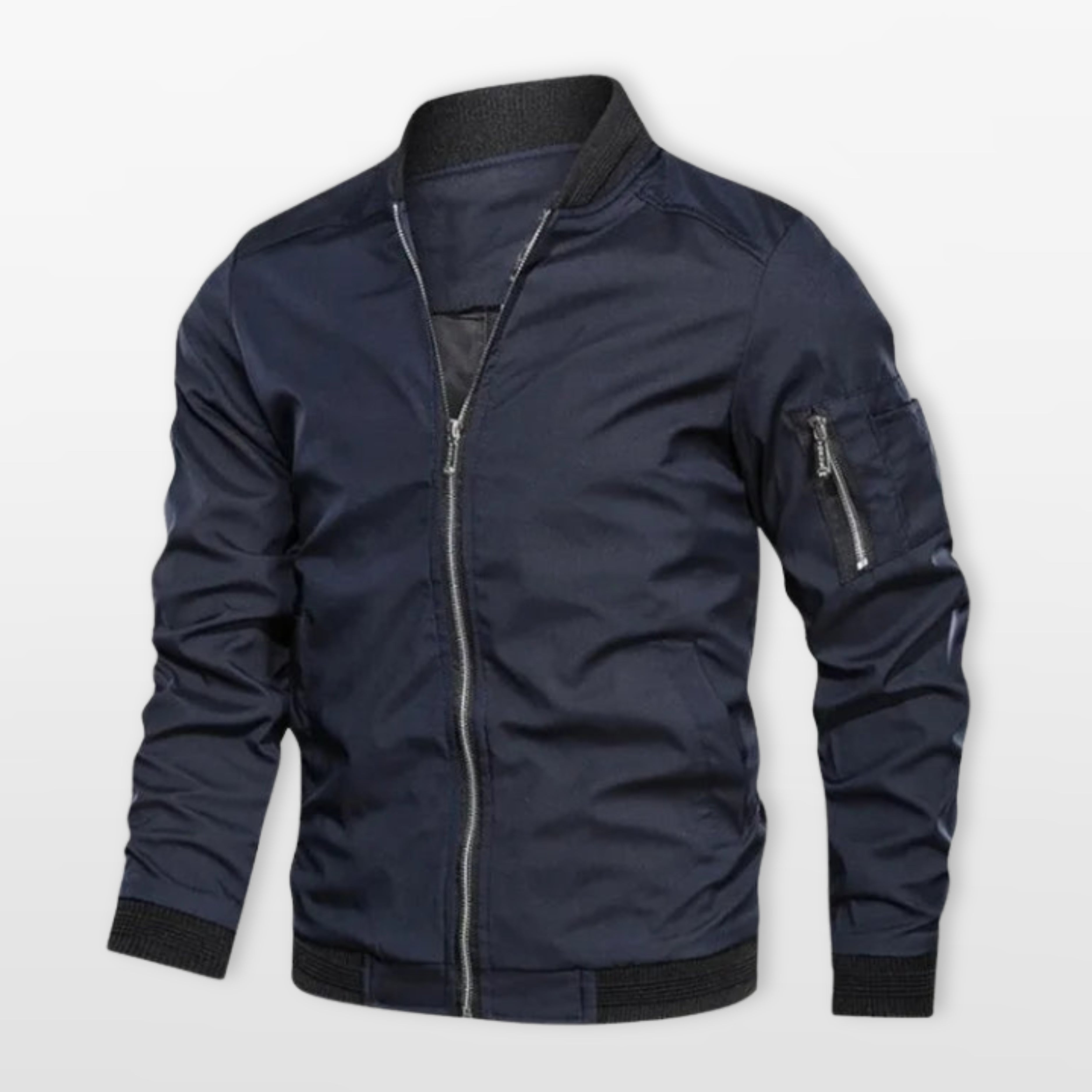 Men’s Bomber Jacket Lightweight Slim Fit