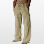 Men’s Wide Leg Pants Drawstring Trousers