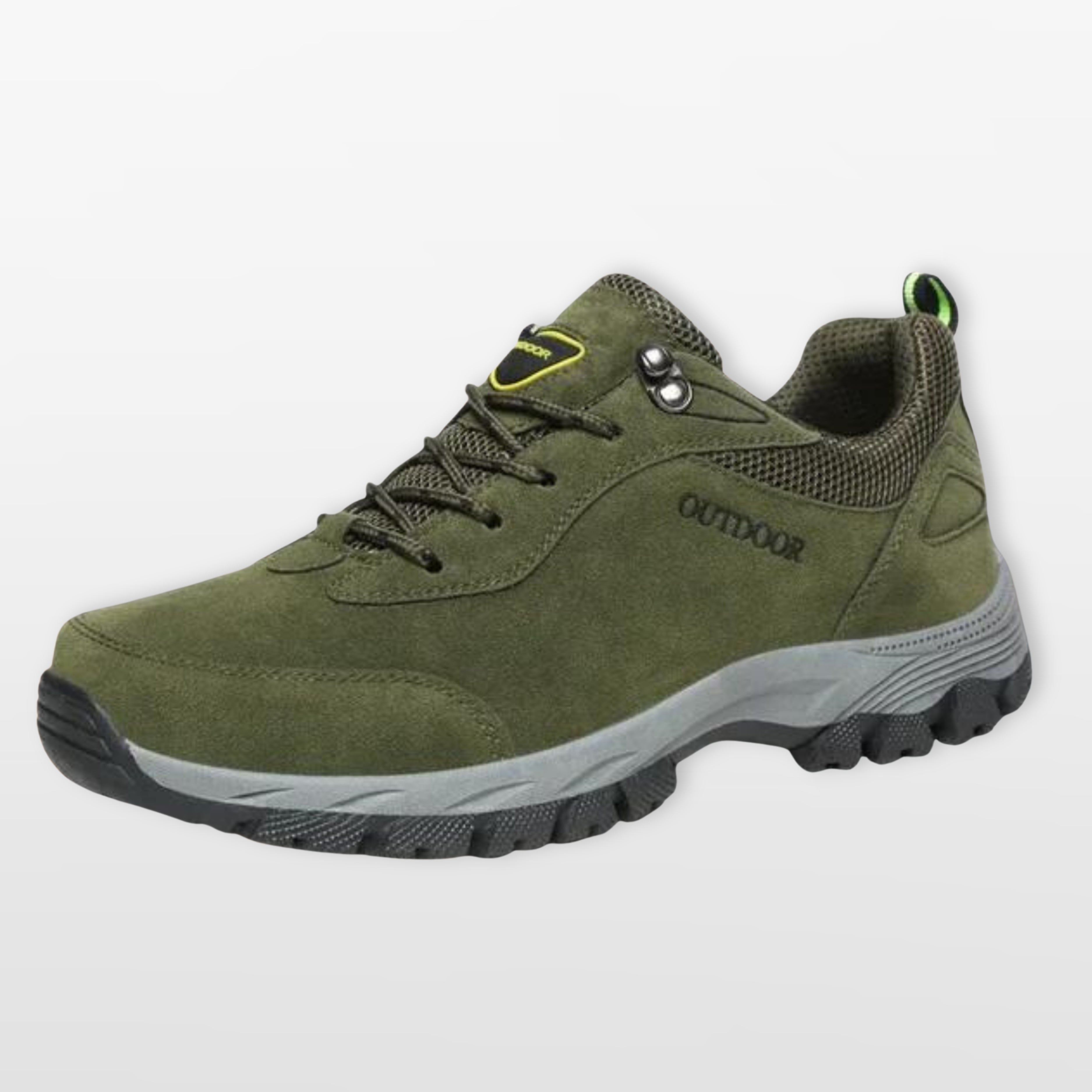 Men’s Outdoor Walking Shoes Cushioned Grip Sneakers