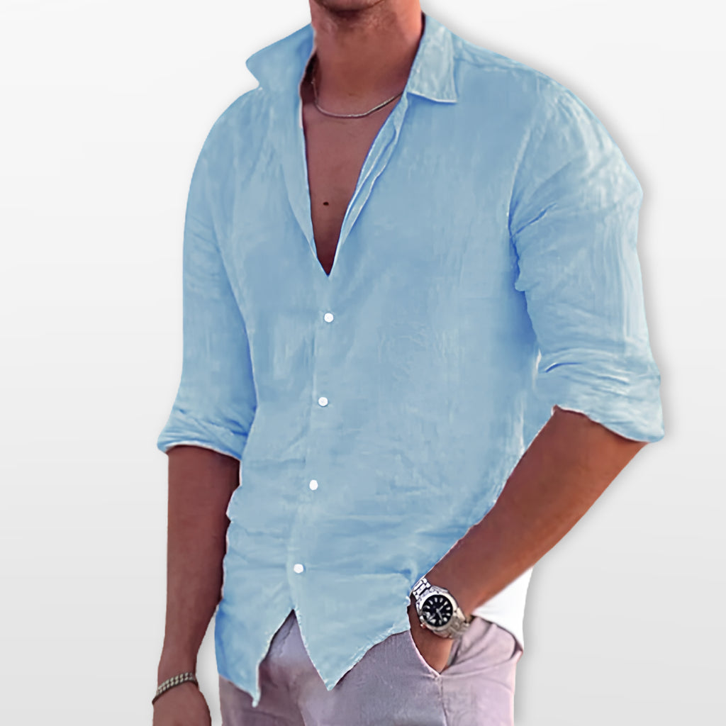 Men’s Casual Button Summer Shirt