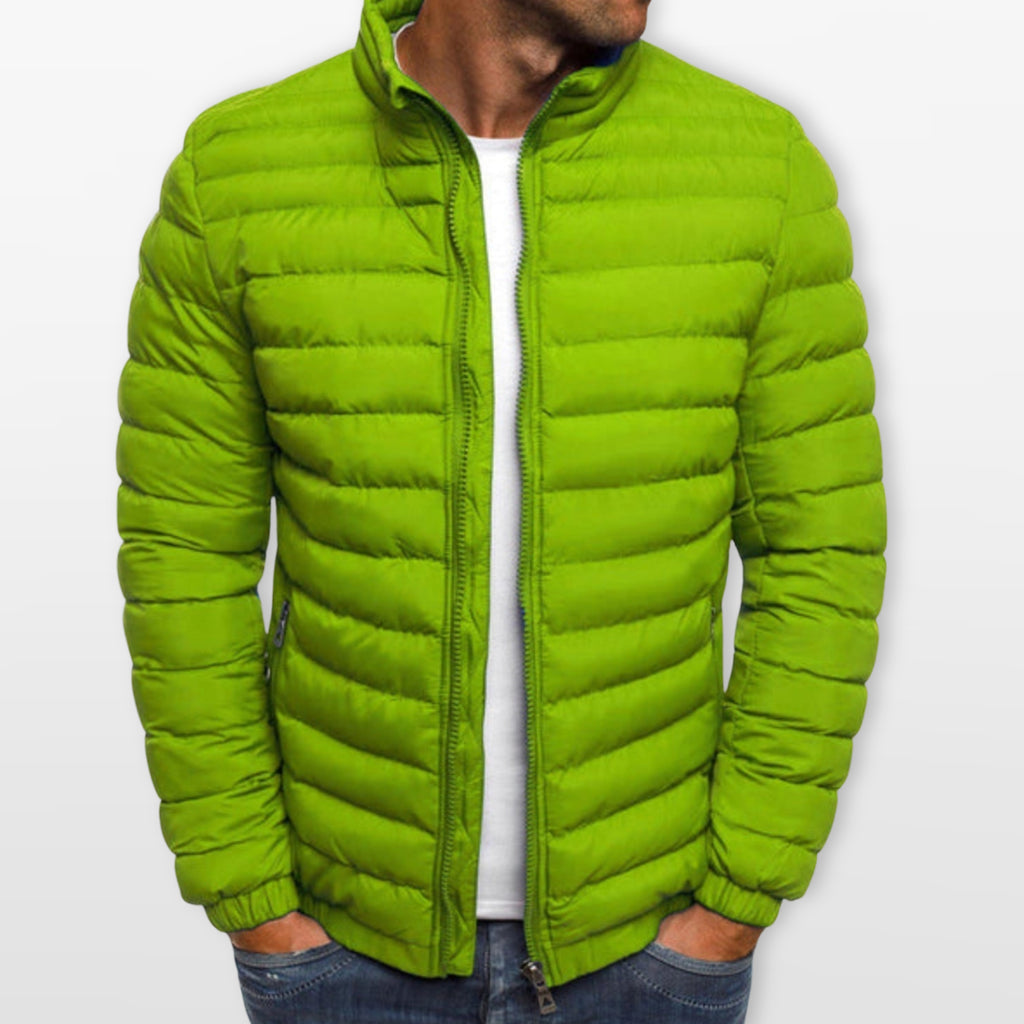 Men’s Puffer Jacket Lightweight Quilted Coat