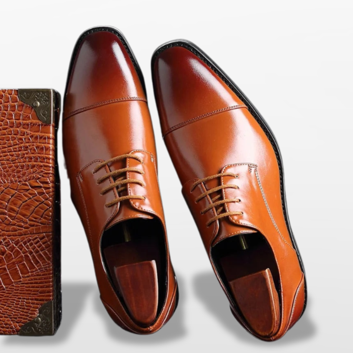 Men Classic Lace Up Dress Shoes