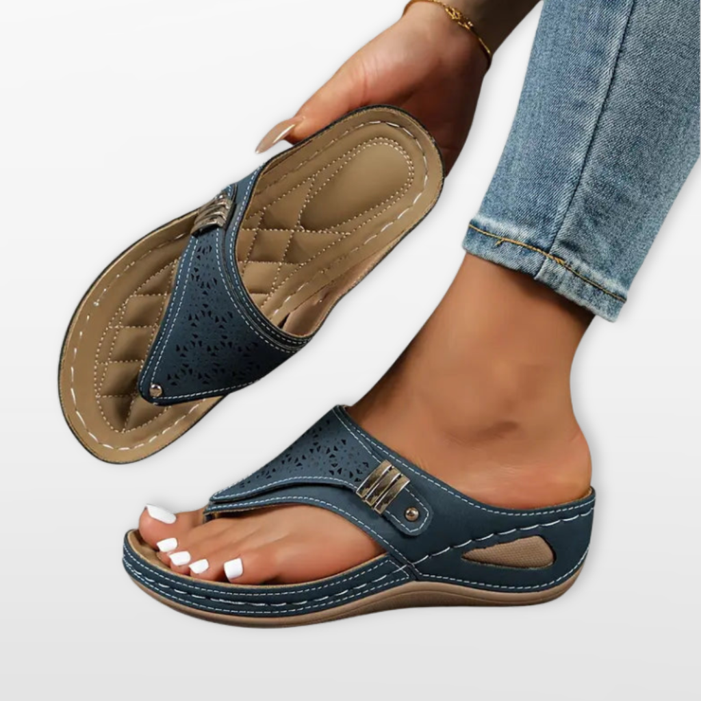 Women Orthopedic Comfort Slide Sandals
