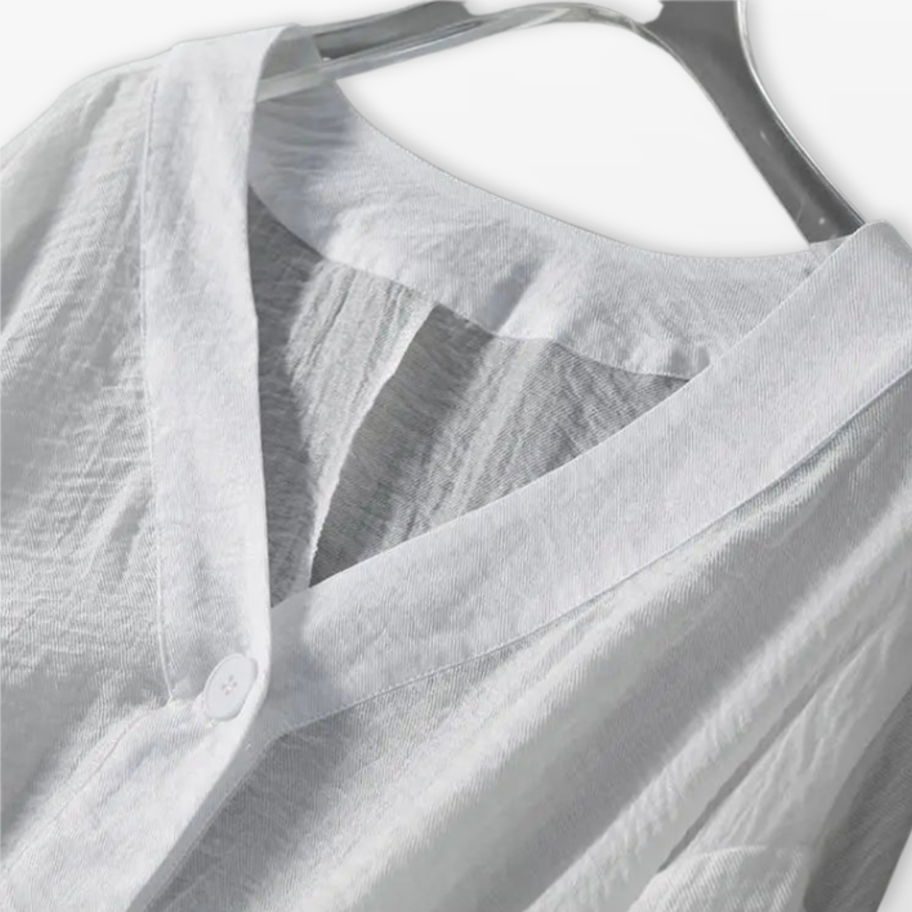 Women’s Linen Button Blouse Oversized Fit