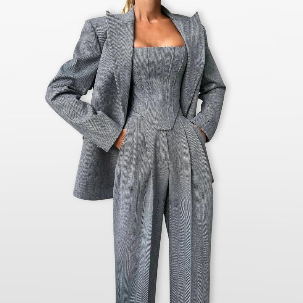 Women’s Three Piece Suit Set Tailored