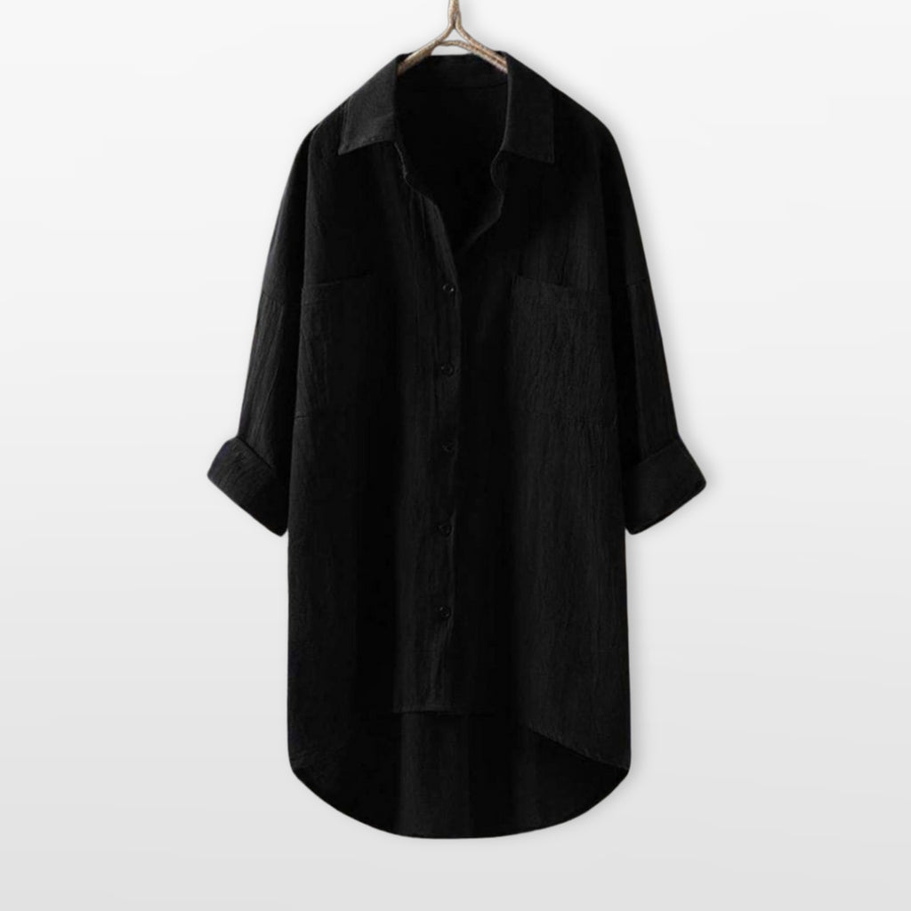 Women’s Button Up Shirt Relaxed Fit Blouse