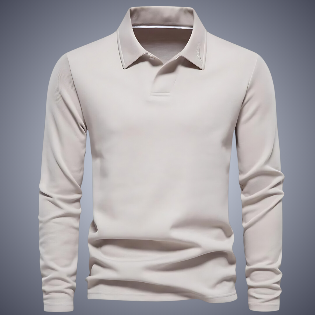 Men’s Long Sleeve Polo Shirt