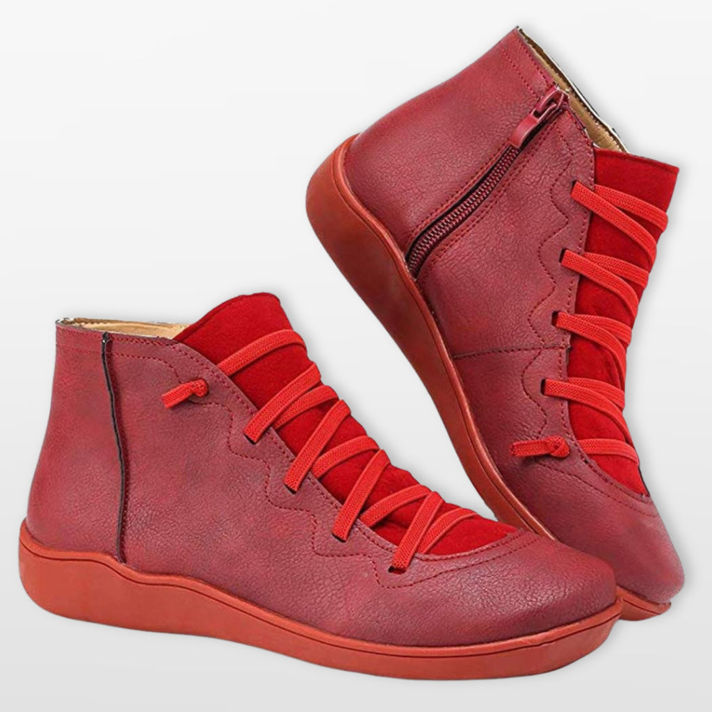 Women’s Orthopedic Ankle Boots Comfort Zip