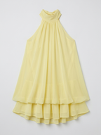 Women’s Flowy Halter Layered Mini Dress