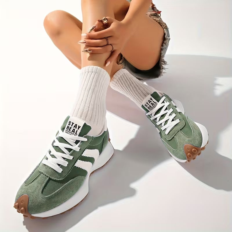 Women’s Retro Lace Up Sneakers