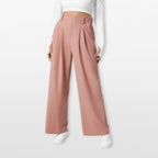 Women’s Wide Leg Pants High Waisted Pleated