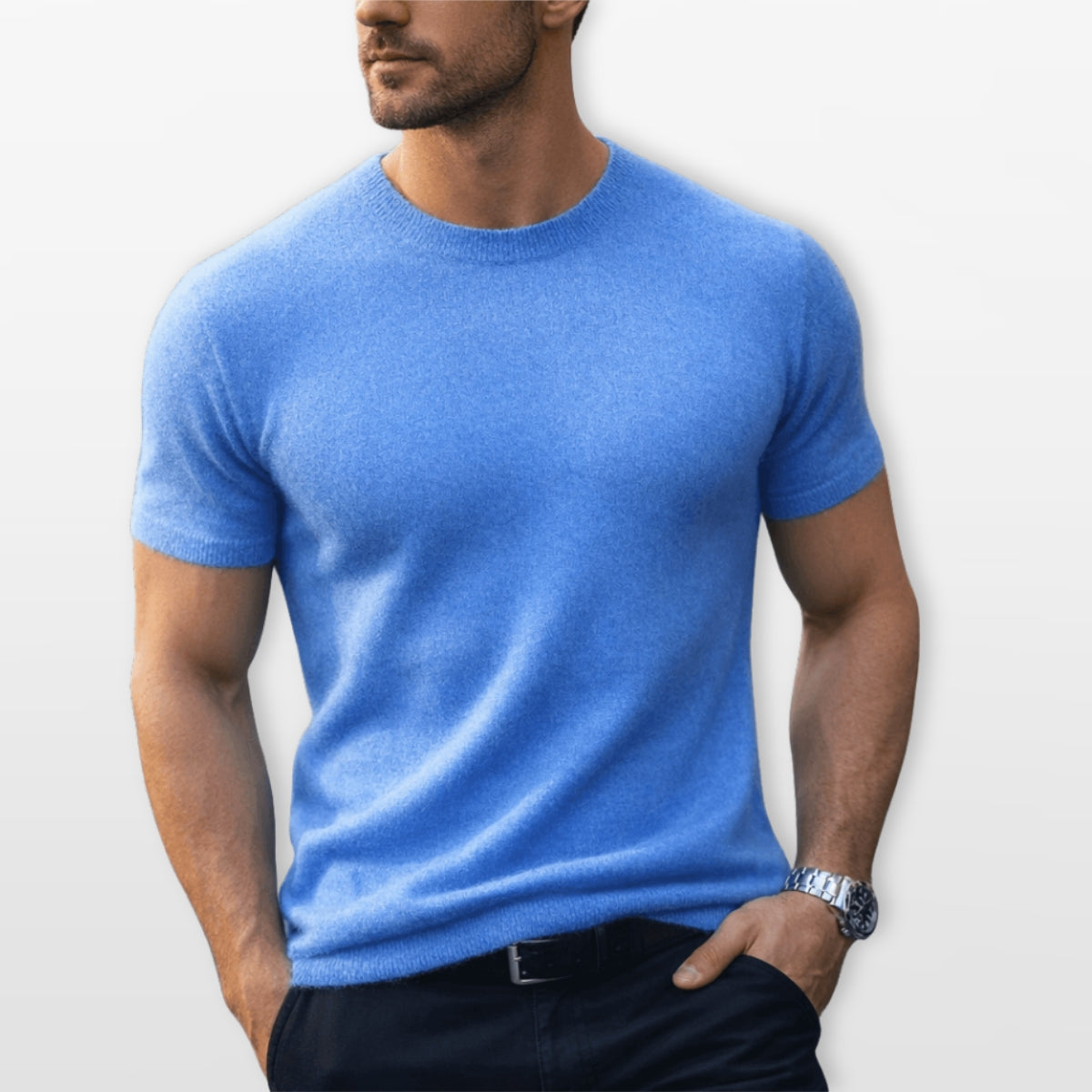 Men's Short Sleeve Knit Shirt