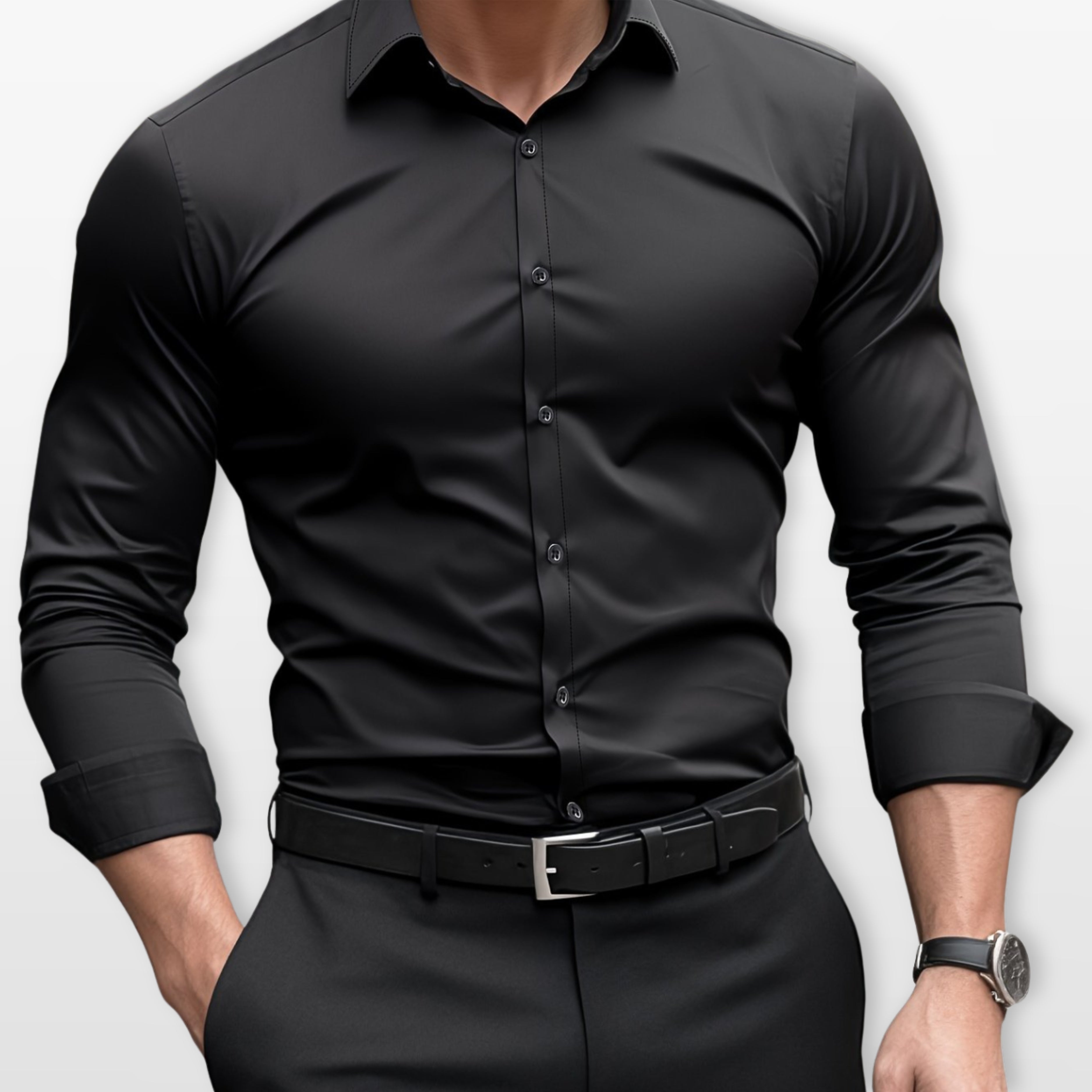 Men’s Slim Fit Shirt Tailored Formal