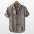 Men’s Relaxed Summer Button Shirt