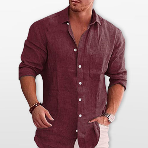 Men’s Casual Button Shirt Relaxed Fit