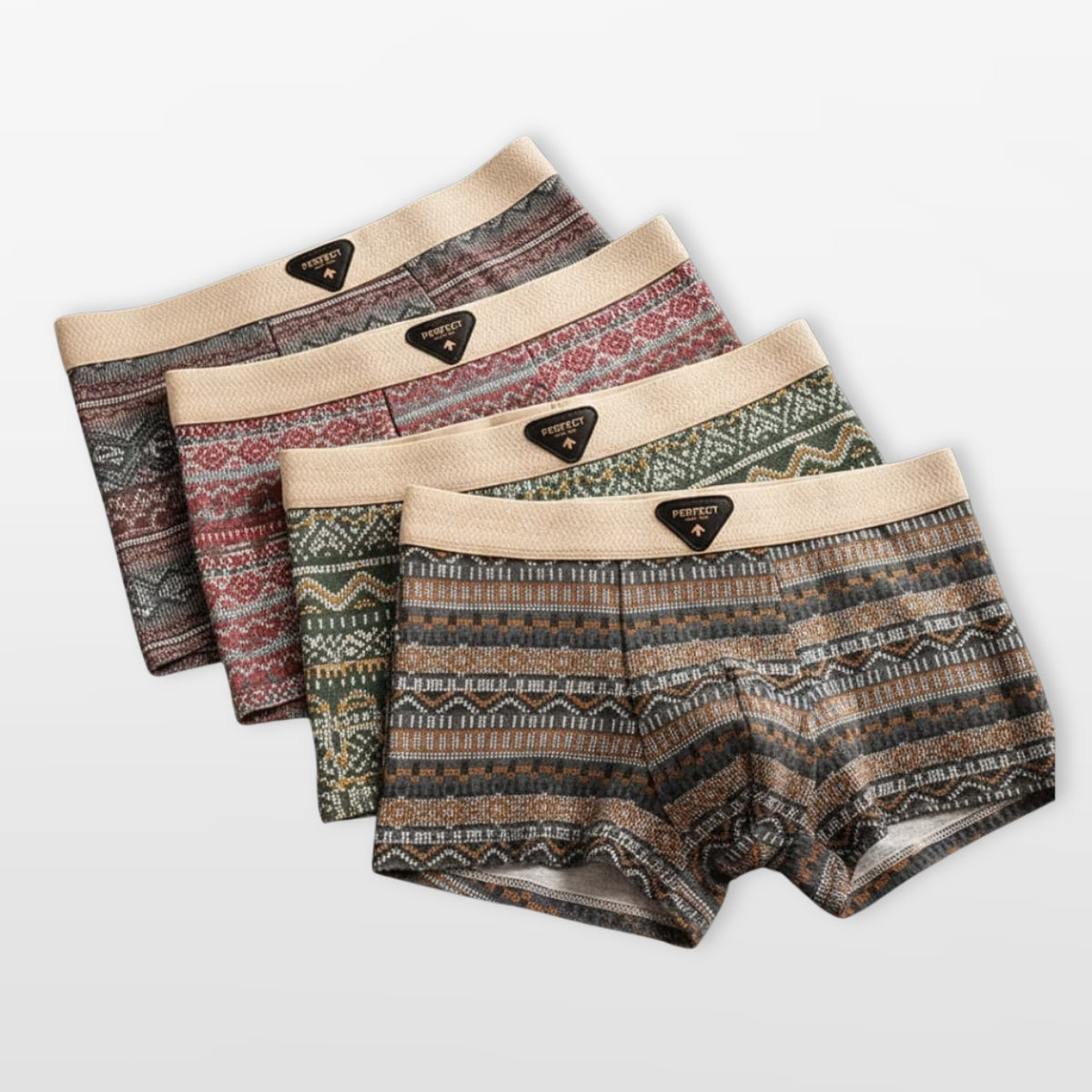 Men's Patterned Boxer Briefs
