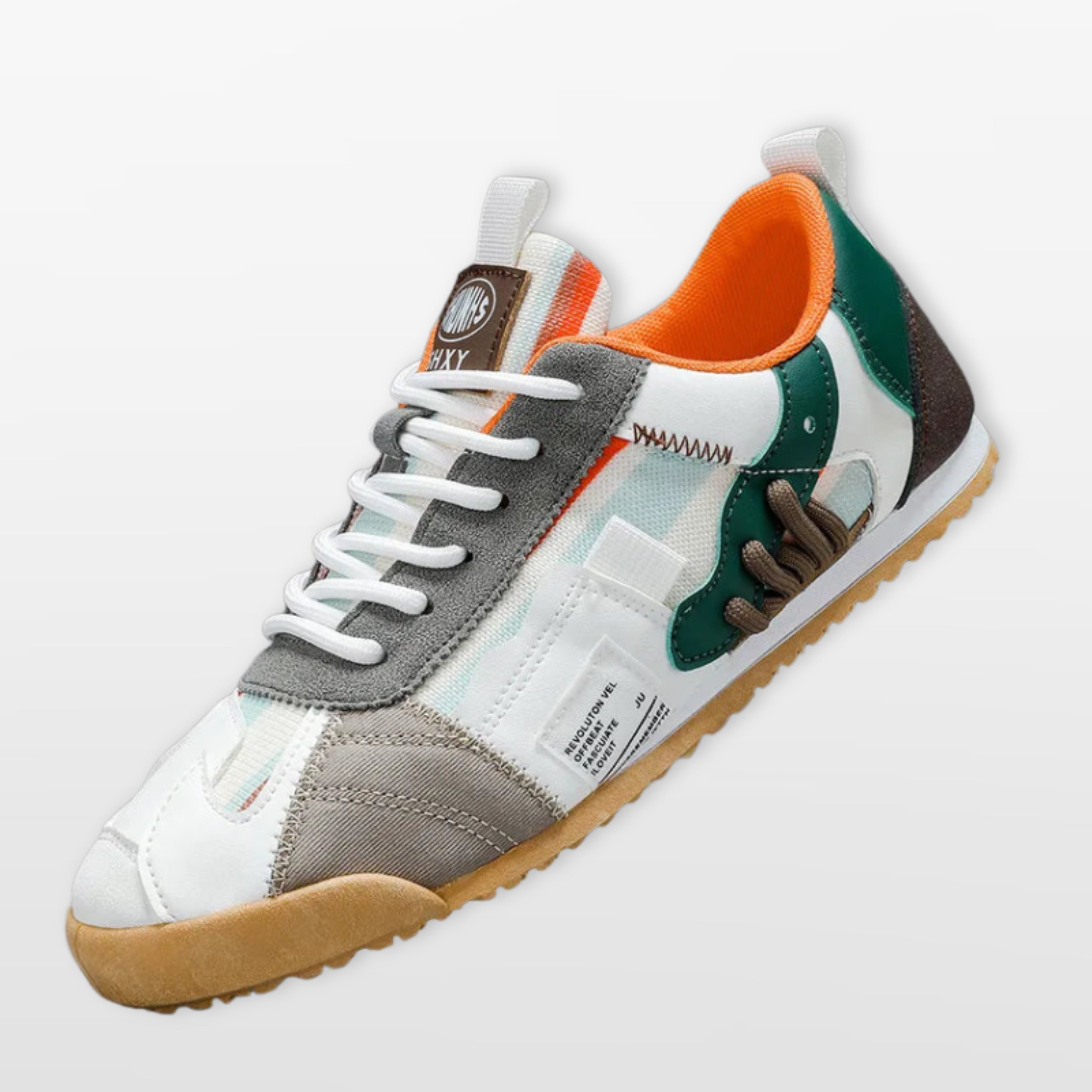 Men’s Color Block Sneakers Retro Trainers
