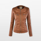 Women’s Fitted Jacket Zip Up Moto
