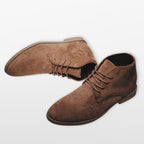 Men’s Suede Ankle Boots Casual Lace Up