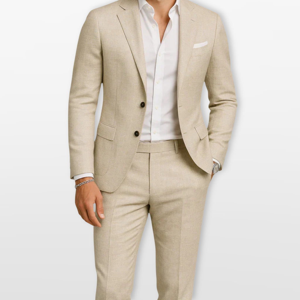 Men’s Slim Fit Suit Tailored Formal Set