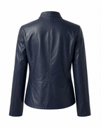 Women's Lightweight Faux Leather Jacket