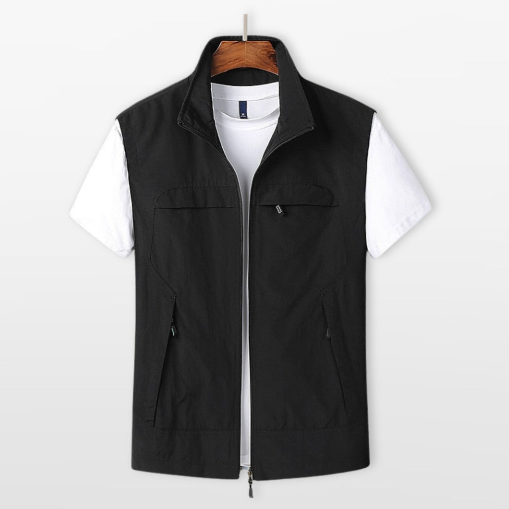 Men’s Utility Vest Lightweight Zip Layer